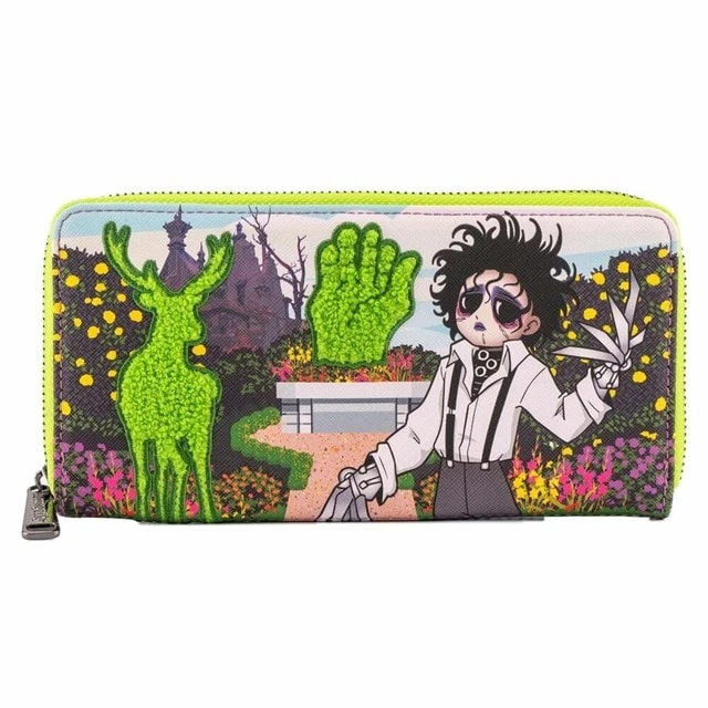 Edward Scissorhands Topiary Zip Around Loungefly Wallet (Wallet) 3 Edward Scissorhands Topiary Zip Around Loungefly Wallet (Wallet)