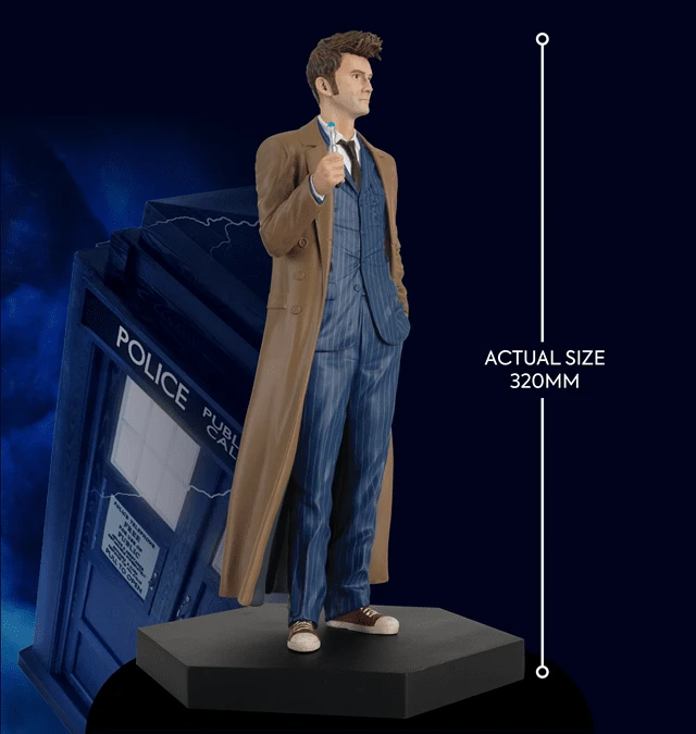 Doctor Who: Tenth Doctor David Tennant: Hero Collector: Mega Figurine (Figurine) 5 Doctor Who: Tenth Doctor David Tennant: Hero Collector: Mega Figurine (Figurine) - Image 3