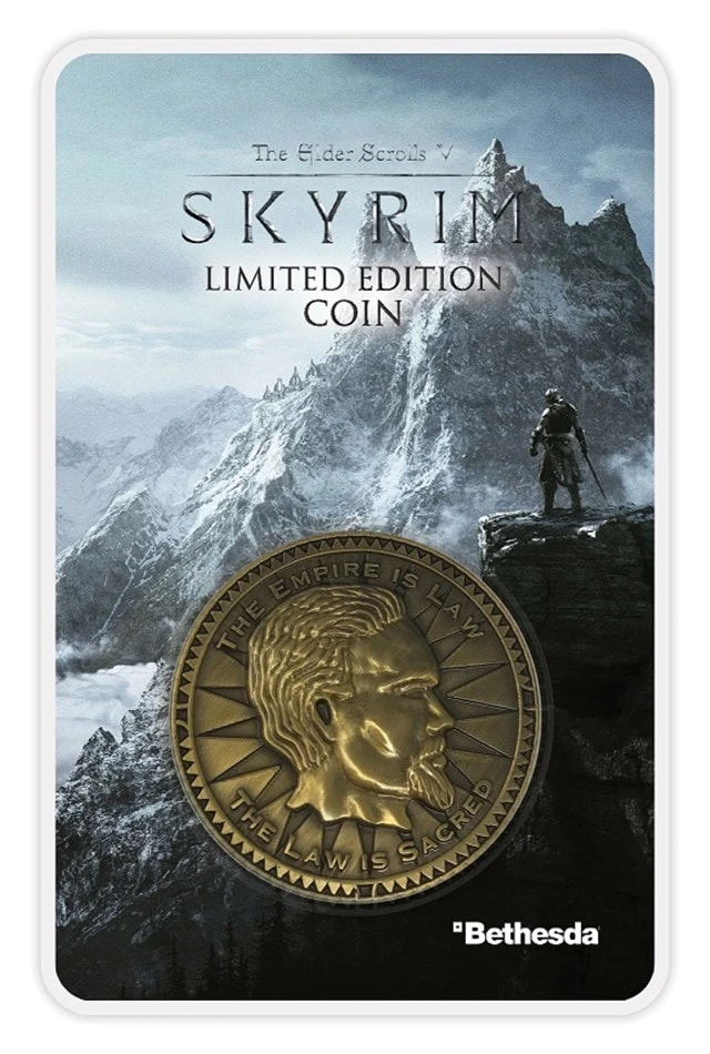 Elder Scrolls: Skyrim Limited Edition Coin (Collectible Coin) 3 Elder Scrolls: Skyrim Limited Edition Coin (Collectible Coin)
