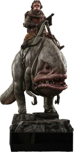 1:6 Kuiil & Blurrg: Mandalorian Hot Toys Figure (Figurine)