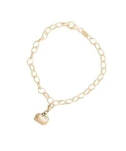 Pusheen Gold Sitting Cat Charm Bracelet Jewellery (Pop Culture Accessories)