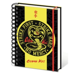 Cobra Kai Badge A5 Wiro Notebook (hmv Exclusive) (Stationery)