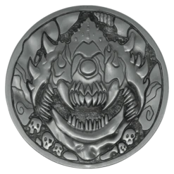 Doom: Cacodemon Level Up Metal Medallion Collectible (Pop Culture Accessories) -MERCHANDISE Sales eb498d00 ff7c 404d bcf4 a54371ea695b