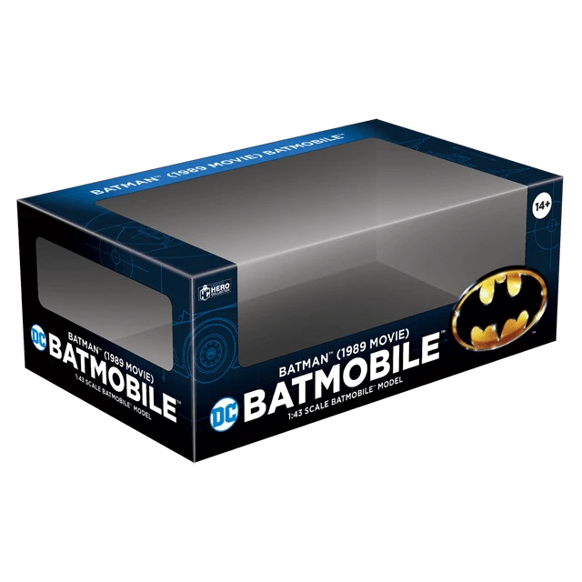 Batman: 1989 Movie Batmobile: Hero Collector: Die-Cast Collector Model Figurine (Figurine) 4 Batman: 1989 Movie Batmobile: Hero Collector: Die-Cast Collector Model Figurine (Figurine) - Image 2