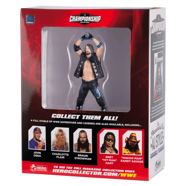 AJ Styles: WWE Championship Figurine: Hero Collector (Figurine) 7 AJ Styles: WWE Championship Figurine: Hero Collector (Figurine) - Image 5