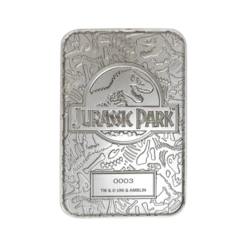 Jurassic Park: Entrance Gates Silver Plated Collectible (Pop Culture Accessories) -MERCHANDISE Sales ef9f9d44 365f 45da bf1b 8e72fa720290