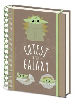 Star Wars: The Mandalorian: Cutest In The Galaxy: A5 Wiro Notebook (Stationery)