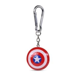 Captain America Shield 3D Keychain (Keyring)