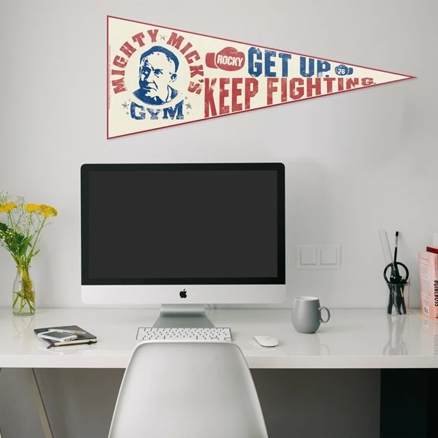 Rocky: Mighty Mick's Gym Pennant (Pop Culture Accessories) 3 Rocky: Mighty Mick's Gym Pennant (Pop Culture Accessories)