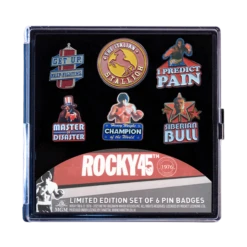 Rocky Limited Edition Pin Badges (Pack of 6) (Pin Badge) -MERCHANDISE Sales f7697caf 4d4b 4720 bb08 f765e00a4d15