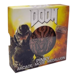 Doom: Pinky Level Up Metal Medallion Collectible (Pop Culture Accessories) -MERCHANDISE Sales f8a6ed49 51f8 4b52 b093 ac101b4ce37c