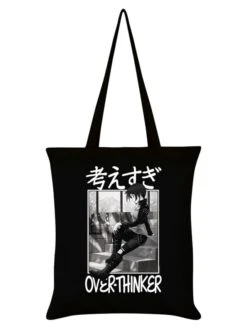 Over-Thinker Tokyo Spirit: Black Tote Bag (Bag)