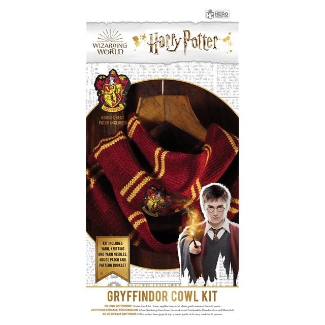 Harry Potter: Gryffindor House Cowl: Knit Kit: Hero Collector (Craft Kits) 9 Harry Potter: Gryffindor House Cowl: Knit Kit: Hero Collector (Craft Kits) - Image 7